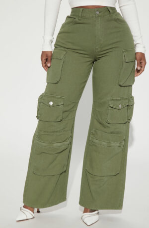 Melrose High Rise Cargo Jeans